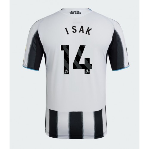 Moški Nogometni dresi Newcastle United Alexander Isak #14 Domači 2025-26 Kratek Rokav